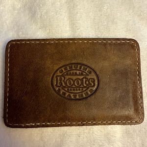 Authentic Roots Canada card holder.